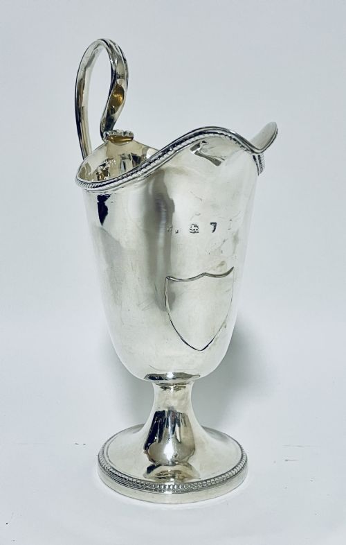 fig 2. Antique Georgian Solid Silver Cream Jug
