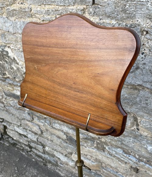 fig 1. Antique Adjustable Music Reading Stand