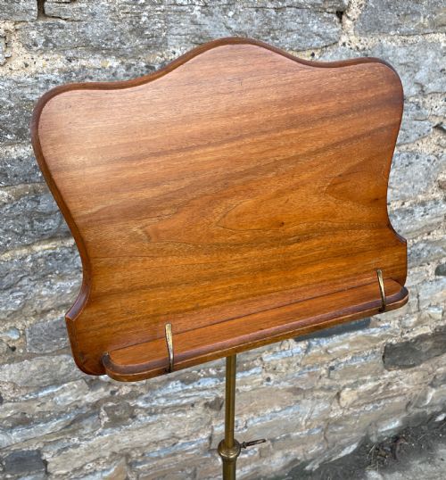fig 2. Antique Adjustable Music Reading Stand