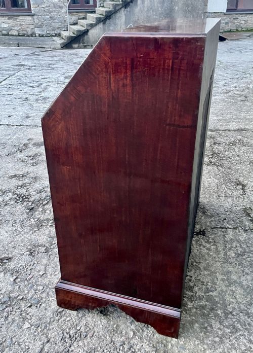 fig 2. Antique Georgian Red Walnut Bureau