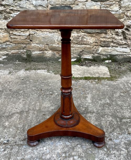 Antique Regency Mahogany Lamp Table