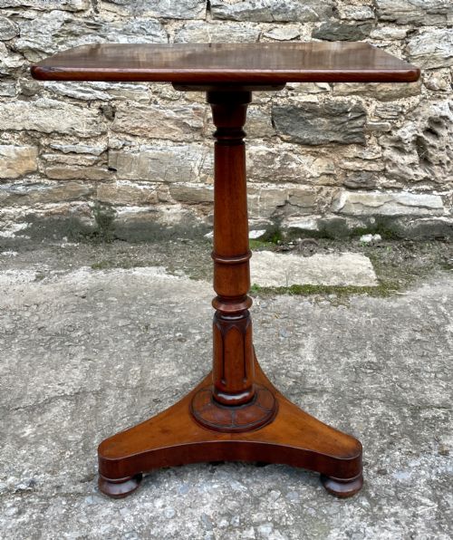 fig 1. Antique Regency Mahogany Lamp Table