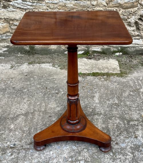 fig 2. Antique Regency Mahogany Lamp Table