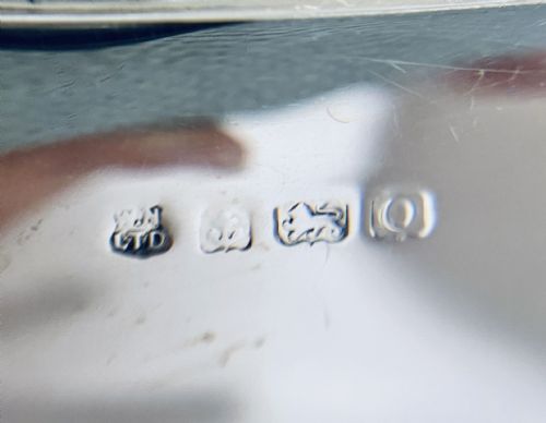 fig 2. 4 Piece Solid Sterling Silver Tea and Coffee Service