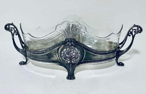 Wmf Art Nouveau Silver Plated Centrepiece Bowl