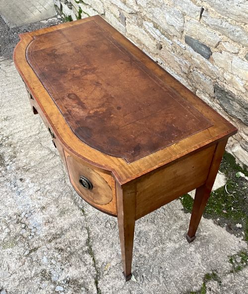 fig 2. Edwardian Mahogany Inlaid Writing Table