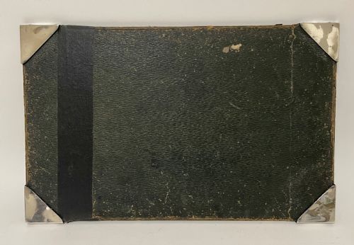 Antique Silver Mounted Blotting Pad