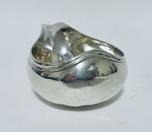 fig 1. Georgian Solid Silver Pap Boat