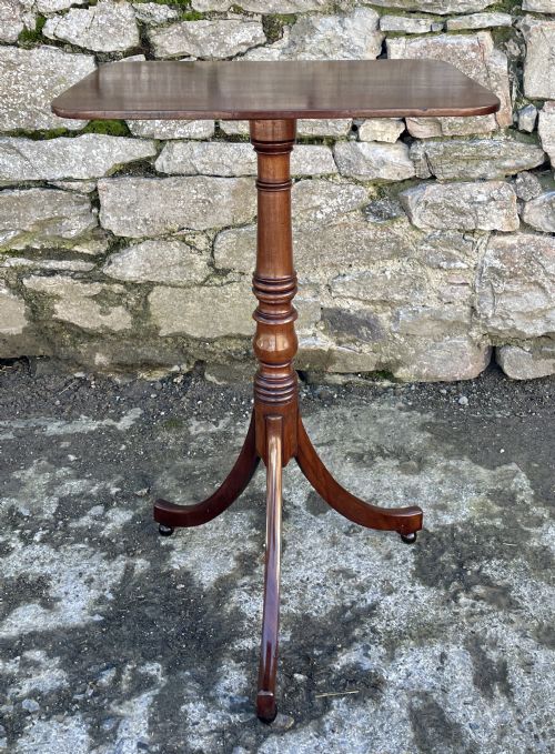 fig 1. Small Regency Mahogany Wine Table