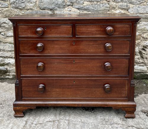 Antique George III Mahogany Chest of Drawers