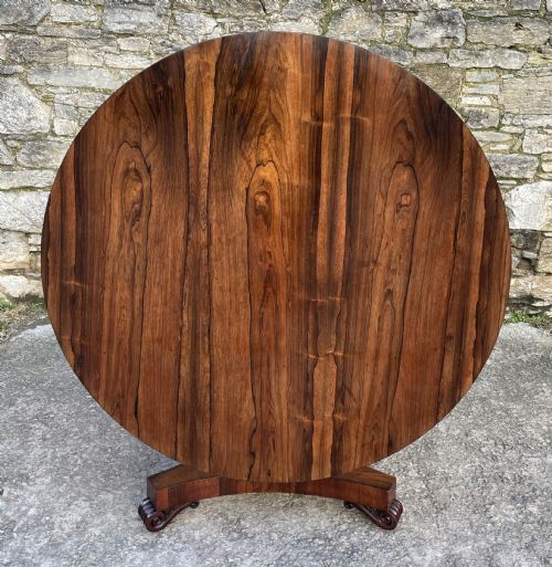 Regency Rosewood Breakfast Table