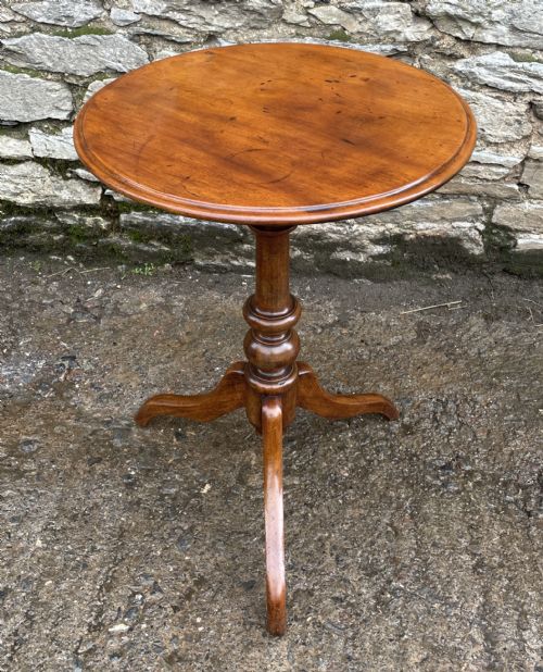 fig 1. Antique Victorian Mahogany Wine Table