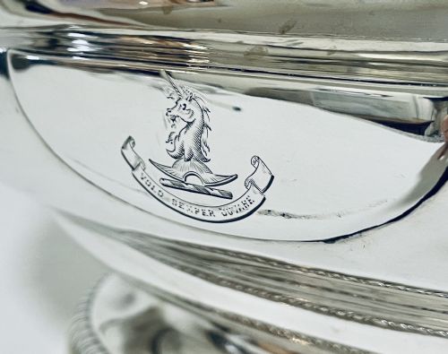 fig 3. Antique 18th Century Georgian Solid Sterling Silver Tureen