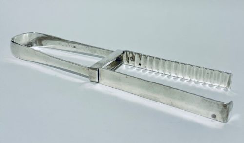 Antique Solid Silver Asparagus Tongs