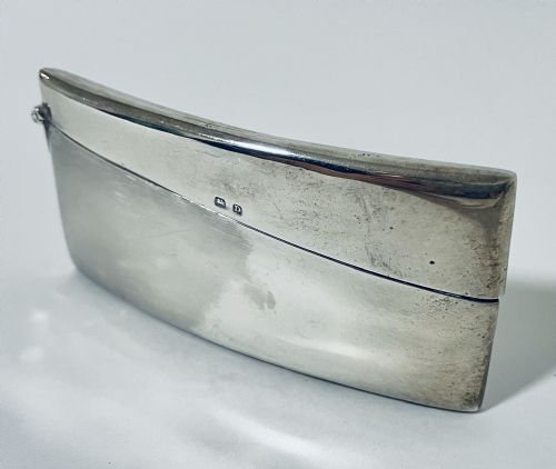 ANTIQUE STERLING SILVER CALLING CARD CASE - ADDITIONAL PHOTO 1