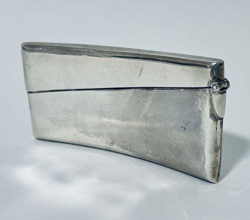 ANTIQUE STERLING SILVER CALLING CARD CASE - ADDITIONAL PHOTO 2