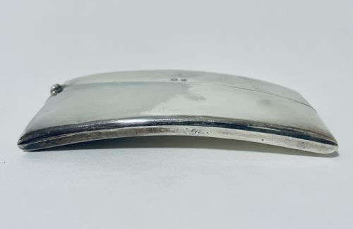 ANTIQUE STERLING SILVER CALLING CARD CASE - ADDITIONAL PHOTO 10