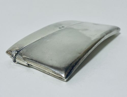 ANTIQUE STERLING SILVER CALLING CARD CASE - ADDITIONAL PHOTO 11