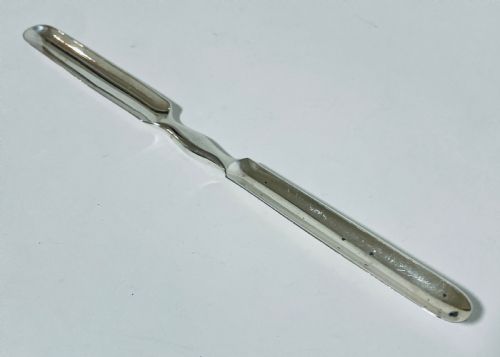 Antique Solid Sterling Silver Marrow Scoop