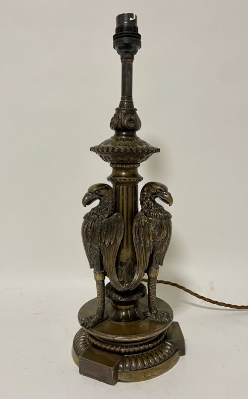 Antique Bronze Table Lamp