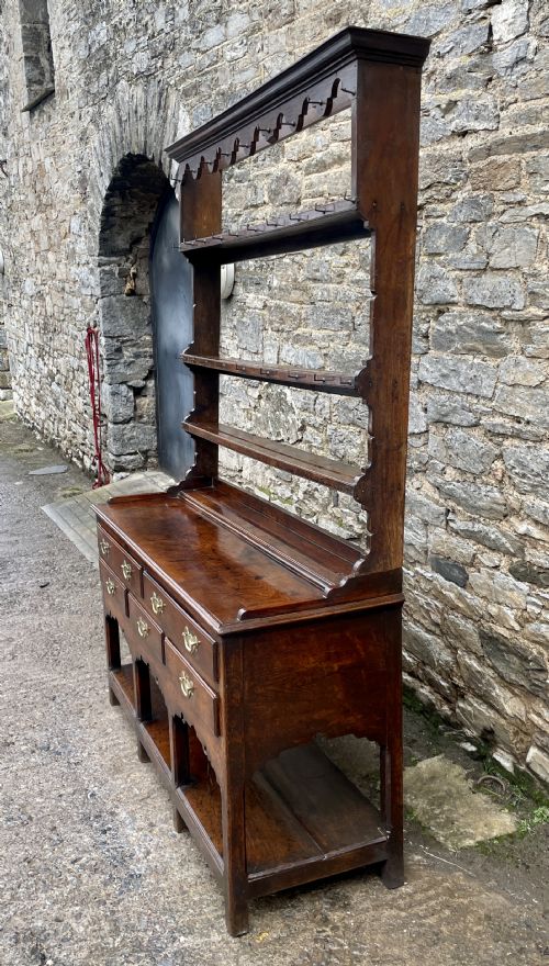 fig 2. Georgian Oak Potboard Dresser