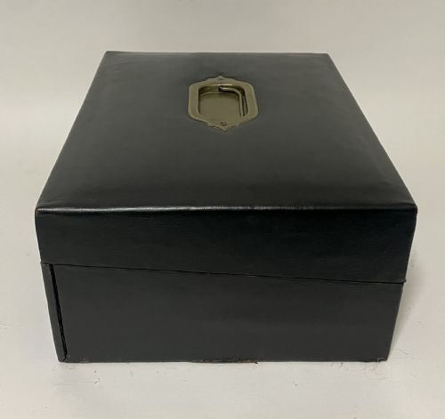fig 2. Victorian Leather Document Box