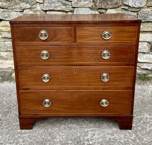 Small Georgian Mahogany Chest of Drawers