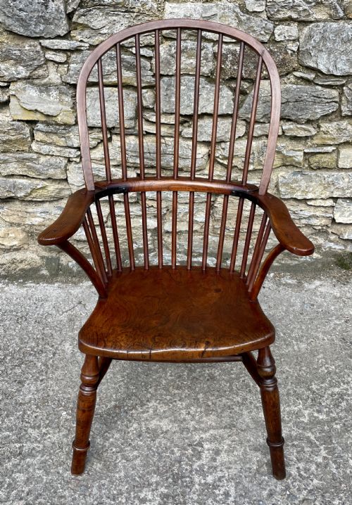 Antique Westcountry Stick Back Windsor Chair
