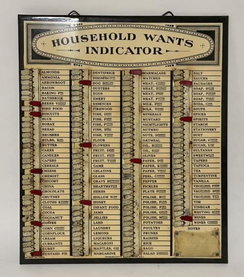 Antique Household Indicator