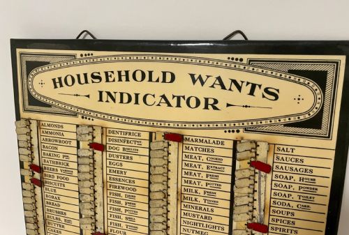 fig 1. Antique Household Indicator