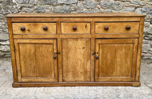 Antique Westcountry Pine Dresser Base