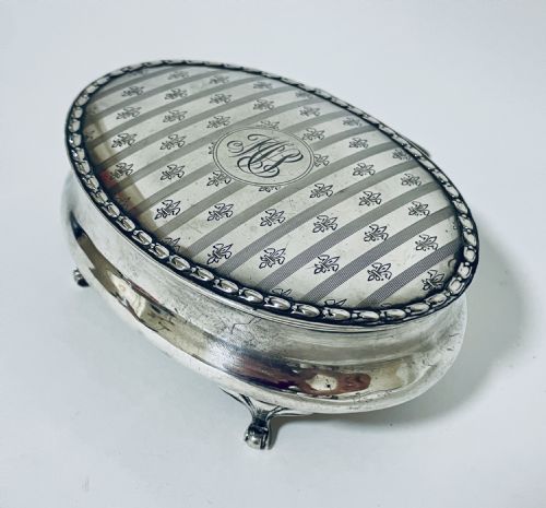 fig 1. Antique Silver Box