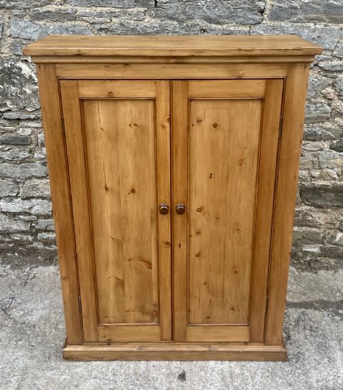 fig 1. Antique Stripped Pine Cupboard