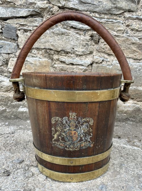 fig 1. Victorian Naval Fire Bucket