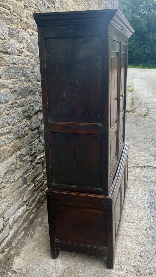 fig 3. Early 18th Century Oak Livery Cupboard