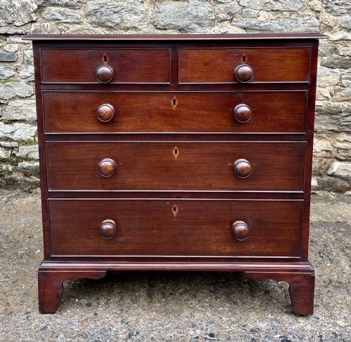 Small Georgian Mahogany Chest of Drawers