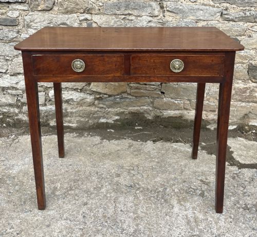 fig 1. Georgian Mahogany Side Table