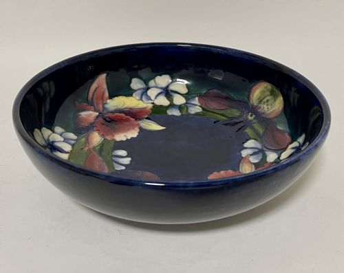Large Moorcroft Orchid Bowl