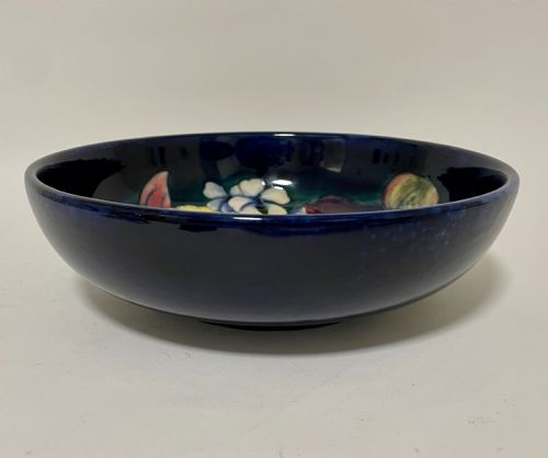 fig 1. Large Moorcroft Orchid Bowl