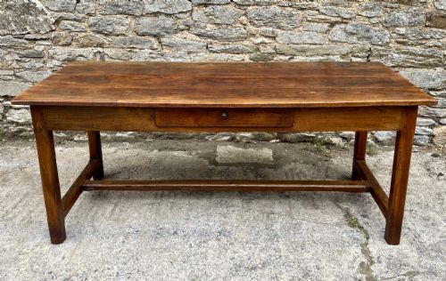Antique French Chestnut Farmhouse Table