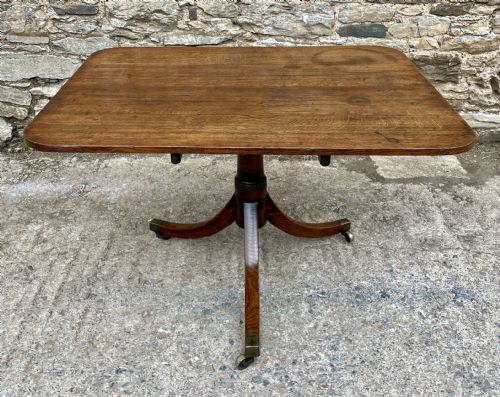 Georgian Oak Tilt Top Breakfast Table