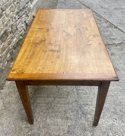 fig 2. Antique French Farmhouse Dining Table