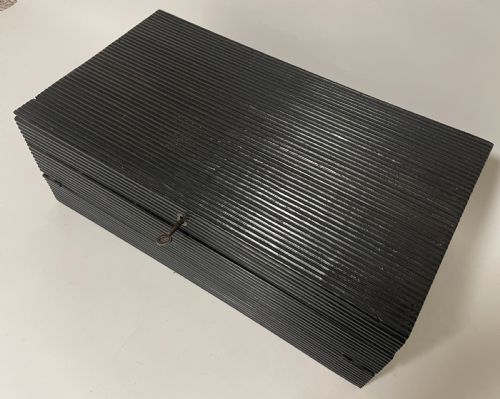 fig 1. Antique Anglo-Indian Ebony Writing Slope