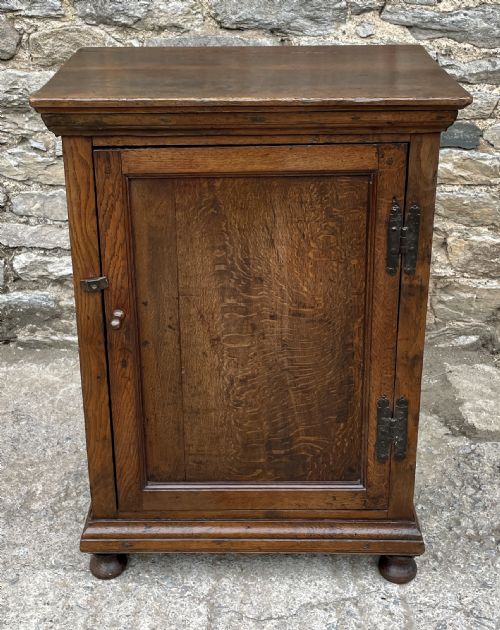 fig 1. Antique Oak Cupboard