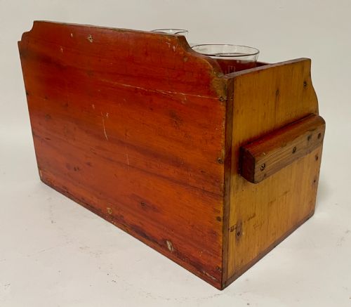 fig 2. Antique Pine Apothecary Laboratory Stand