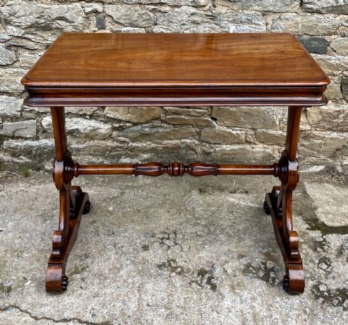 Regency Mahogany Console Table