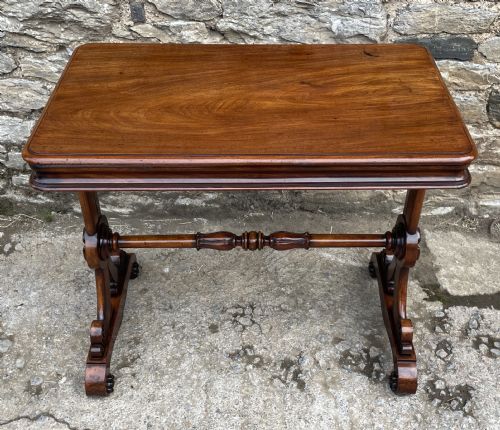 fig 2. Regency Mahogany Console Table
