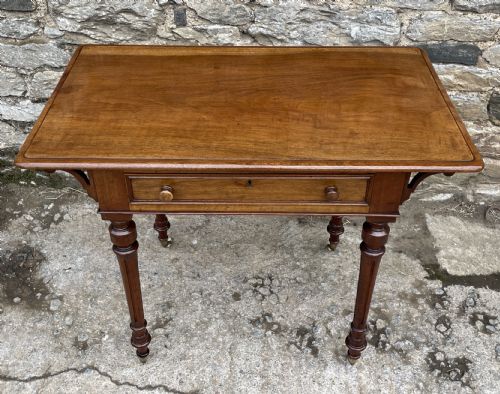 fig 2. Victorian Walnut Writing Table