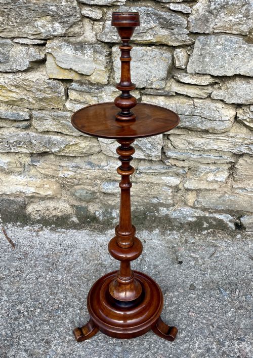 Victorian Mahogany Candle Stand