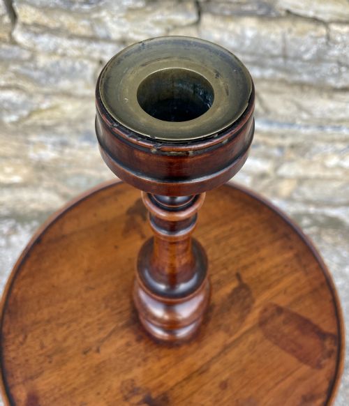 fig 2. Victorian Mahogany Candle Stand